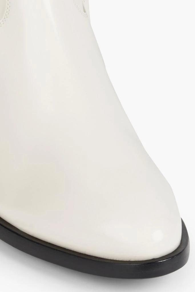 Jimmy Choo Jesse glossed-leather ankle boots 4