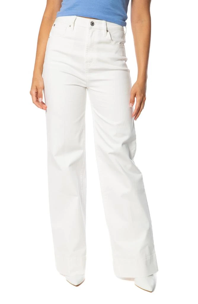 Juicy Couture Wide Cuff Wide Leg High Rise Jeans 1
