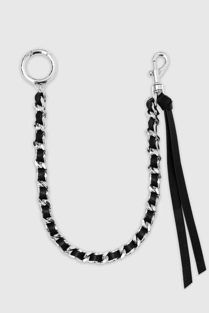 Rebecca Minkoff Leather Whip Chain Leash 1