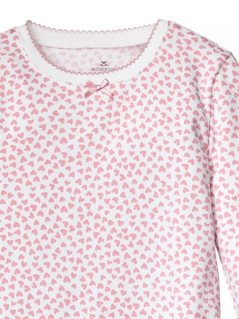 Petite Plume Little Kid
s
Kid
s Sweetheart 4-Piece Pajamas Set 7