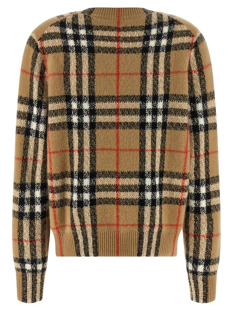 Burberry Burberry Check Pattern Crewneck Jumper 2