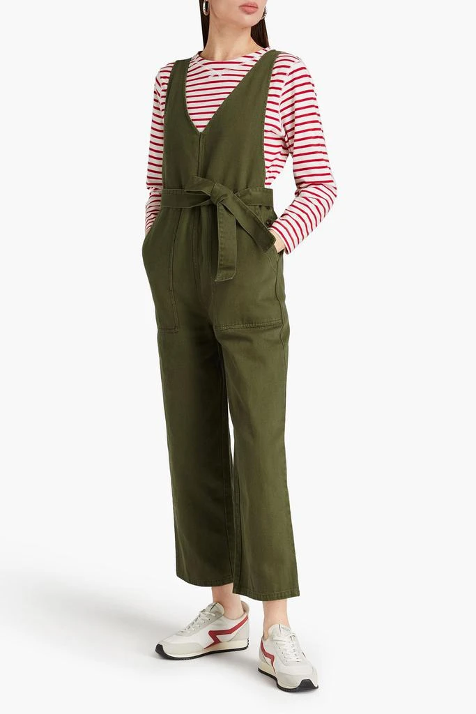 Alex Mill Ollie cropped denim jumpsuit 2