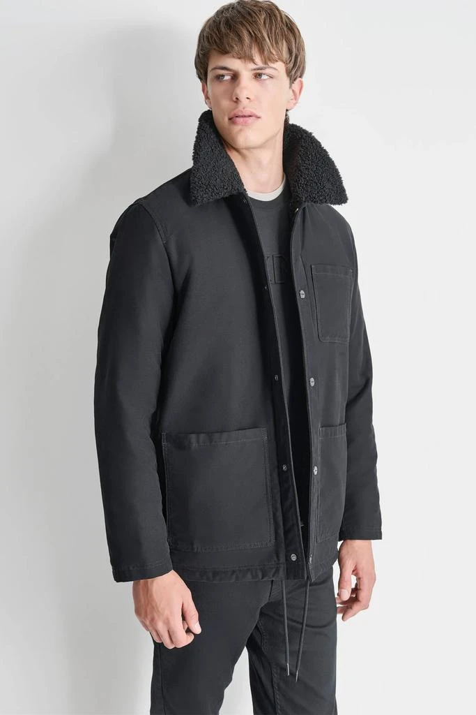 DKNY SHERPA LINED WORKER JACKET 1