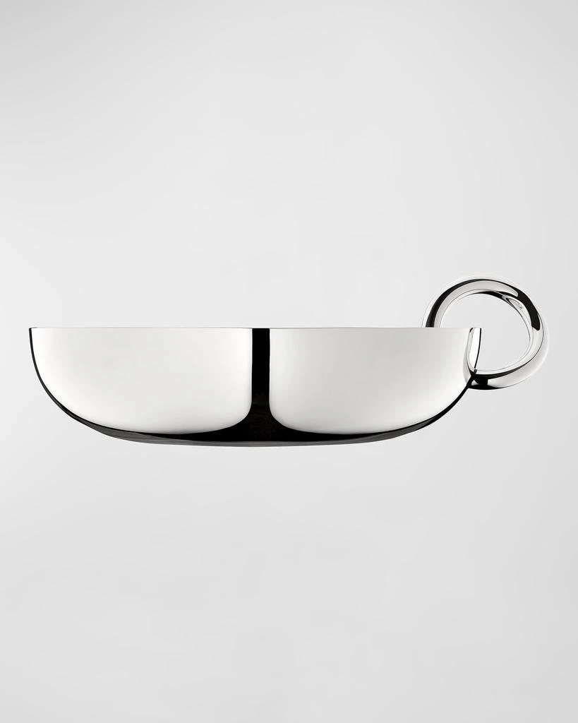 Christofle Vertigo Silver-Plated Snack/Trinket Bangle Bowl 1