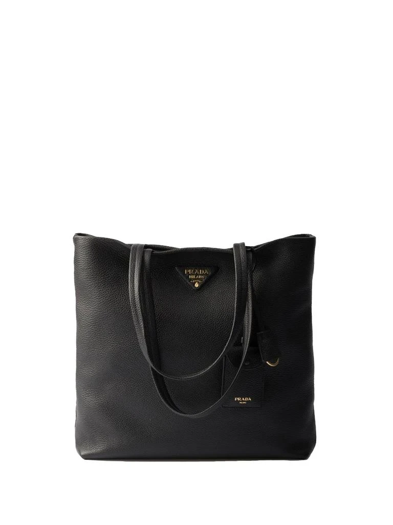 Prada Large Leather Shopping Bag 1