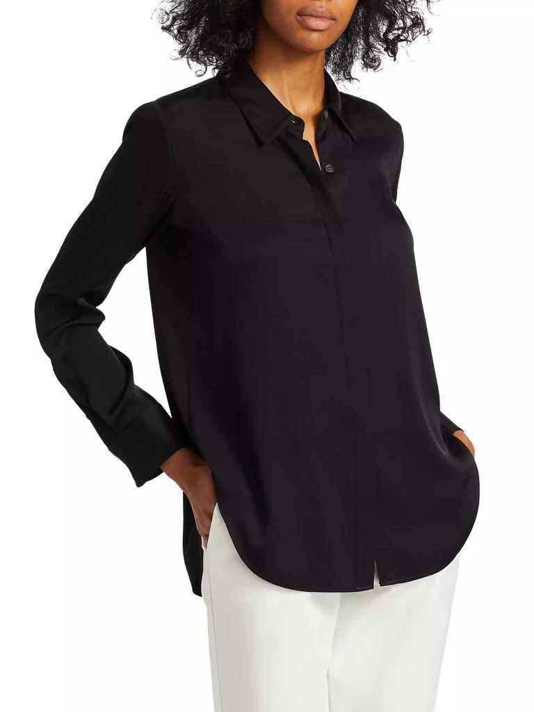 Theory Sunaya Silk Blouse 3