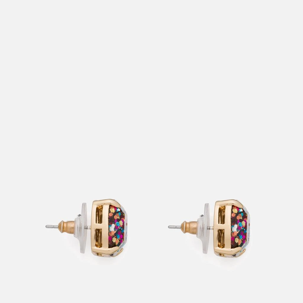 Kate Spade Women's Small Square Stud Earrings - Multi Glitter 2