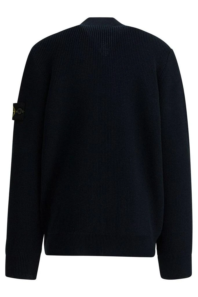 Stone Island Junior Stone Island Junior Zip-Up Knitted Jacket 2