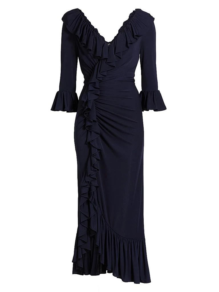 saks fifth avenue fall dresses Vintage Saks Fifth Avenue Floral Silk Peasant Dress – Recess main image 0