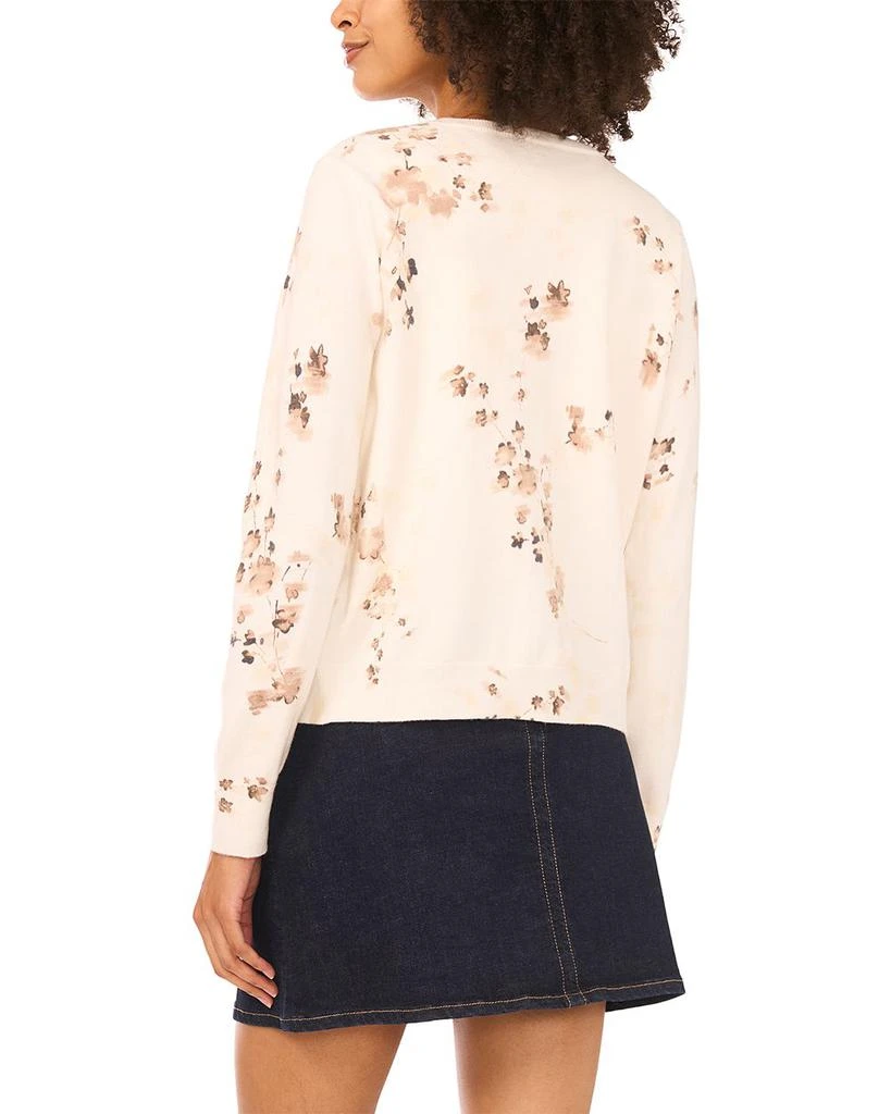 Vince Camuto Delicate Flower Cardigan 3