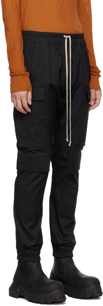 Rick Owens Black Mastodon Mega Cargo Pants 2