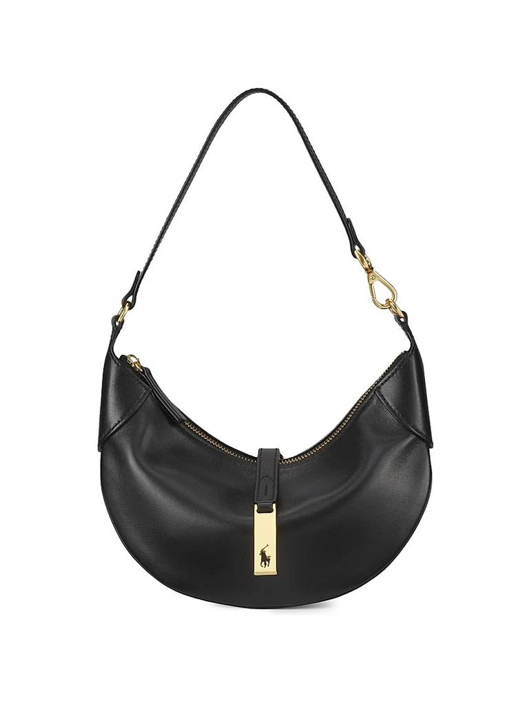 Ralph Lauren Mini Polo ID Leather Shoulder Bag 1