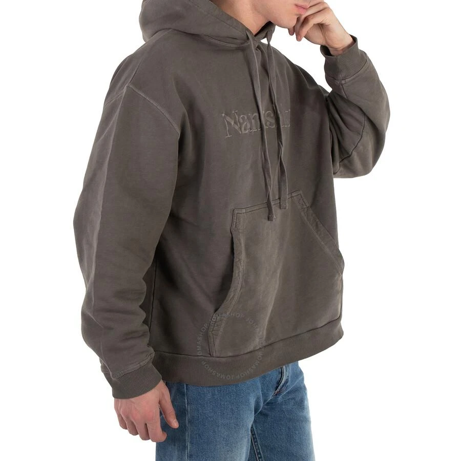 Nanushka Asphalt Cotton-Fleece Ever Hoodie 3