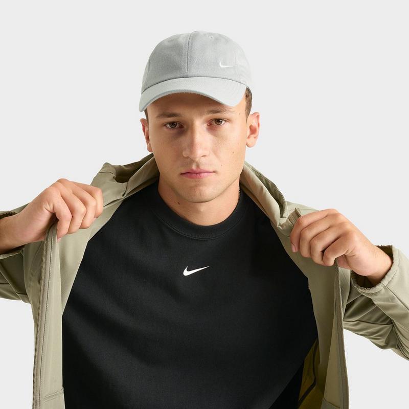 NIKE Nike Club Small Swoosh Unstructured Strapback Hat