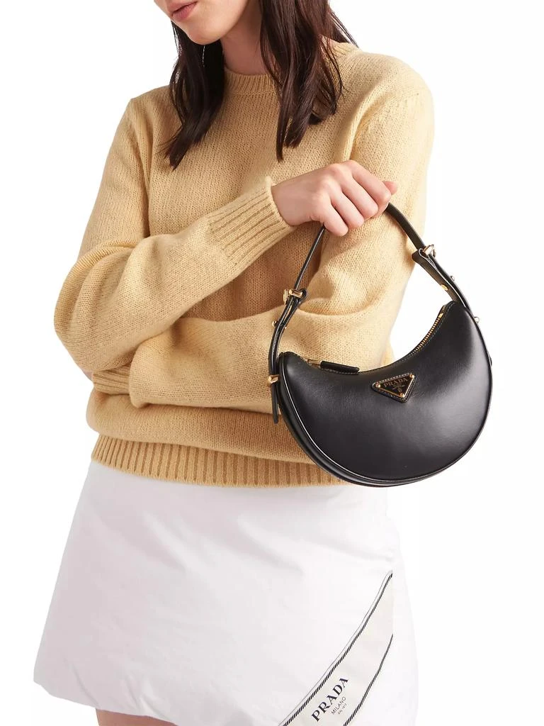 Prada Prada Arqu&eacute; Leather Mini Shoulder Bag 2