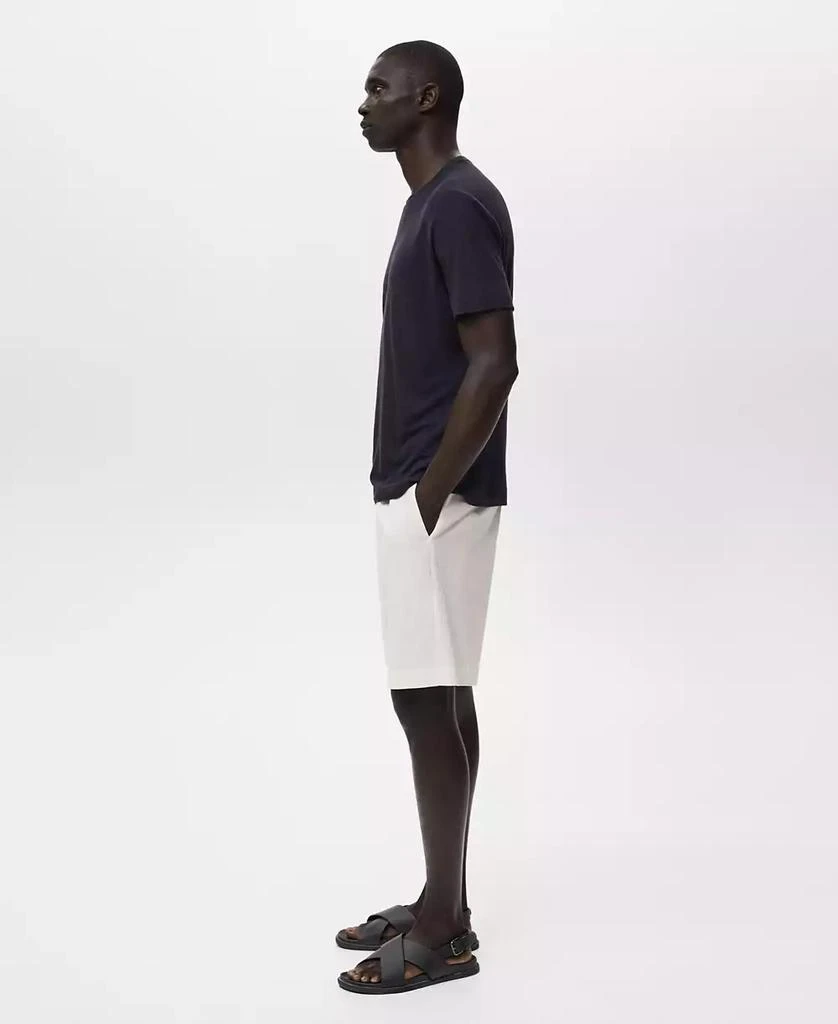 Mango Men's Slim-Fit Chino Cotton Bermuda Shorts 5