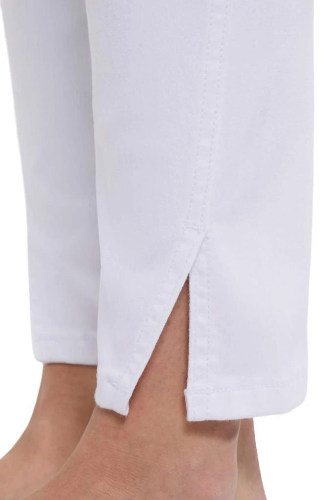 Tribal Front Slit Jegging In White 3