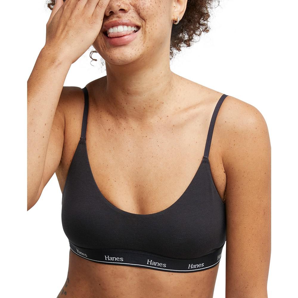 Hanes Women's Originals ComfortFlex Cropped Bralette MSO103