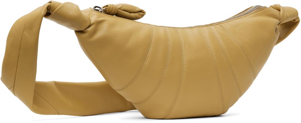Lemaire Yellow Small Croissant Bag
