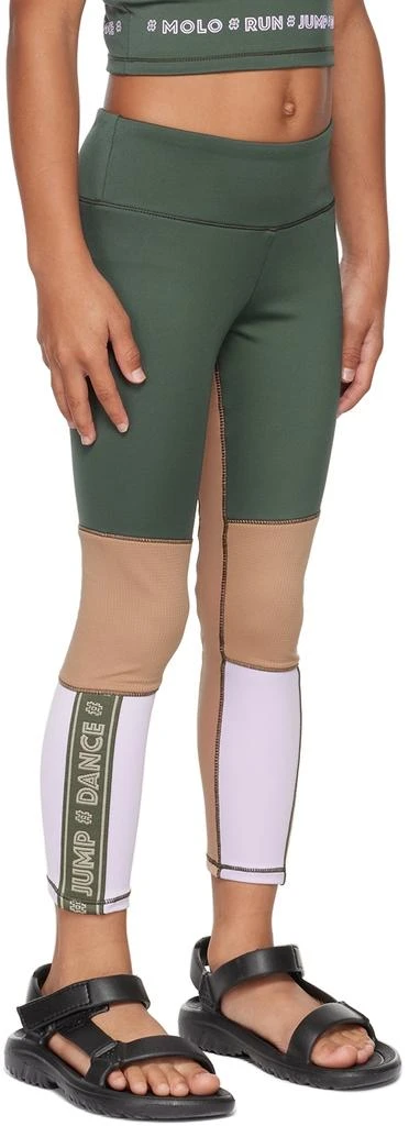 MOLO Kids Green Olympia Leggings 2