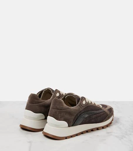 Brunello Cucinelli Suede sneakers 2