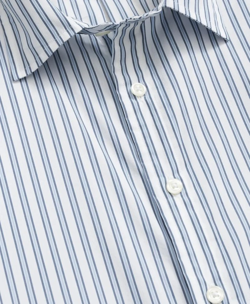Brooks Brothers Performance Series Stretch Spread Collar, Striped Sport Shirt 2