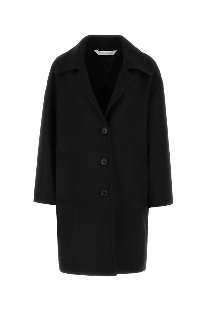 Palm Angels Olive green felt coat - Coats - BeyondStyle