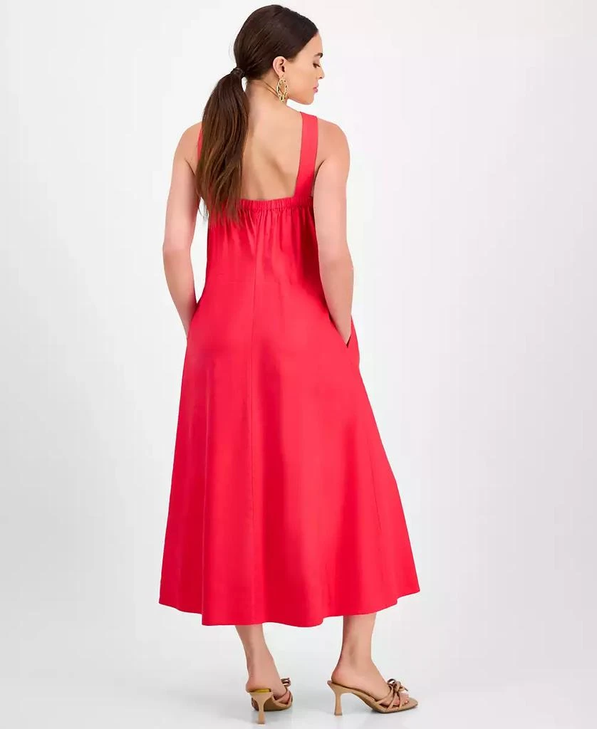 INC International Petite Linen-Blend Halter Maxi Dress, Exclusively at Macy's 5