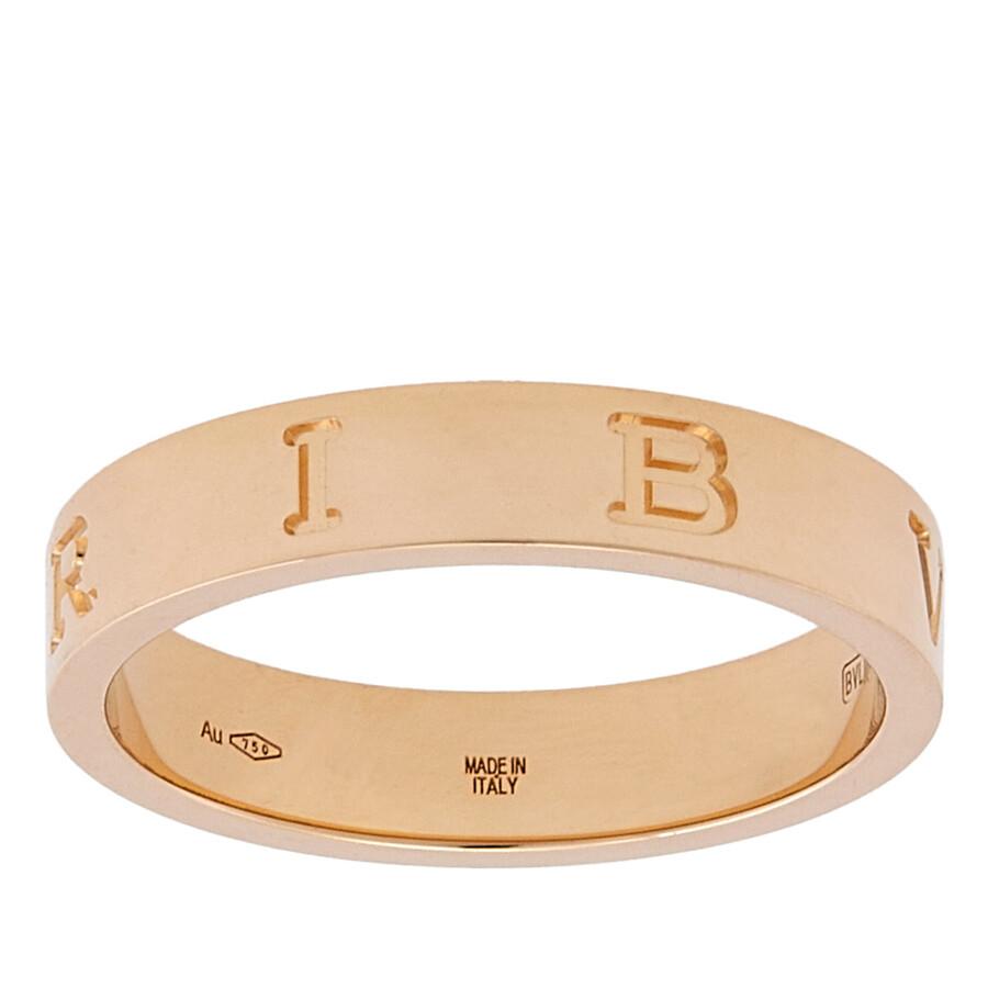 BVLGARI B.Zero1 Essential 18 Kt Yellow Gold Band Ring