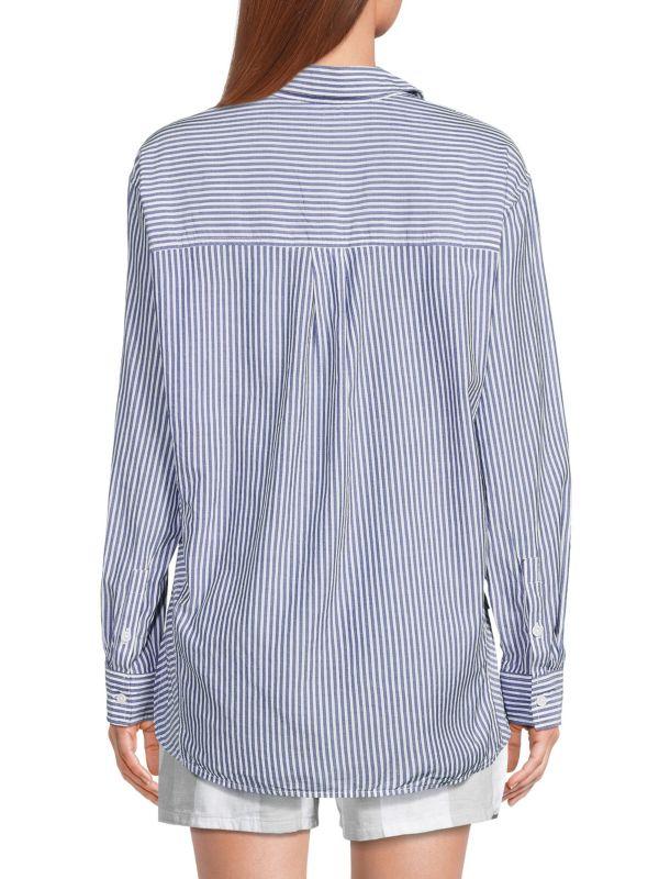 Beach Lunch Lounge Keraphina Striped Shirt