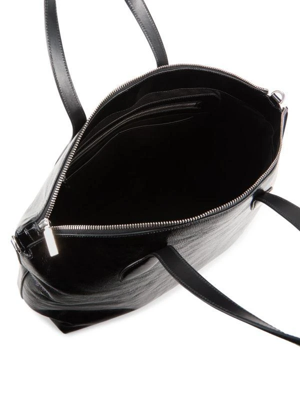 Bally Crinkle Leather Weekender 3