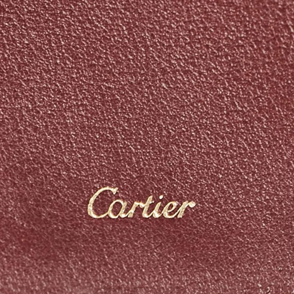 Cartier Cartier Burgundy Leather Must de Cartier Long Bifold Wallet 9