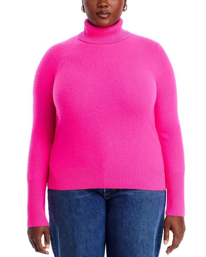 AQUA Turtleneck Cashmere Sweater - Exclusive 12