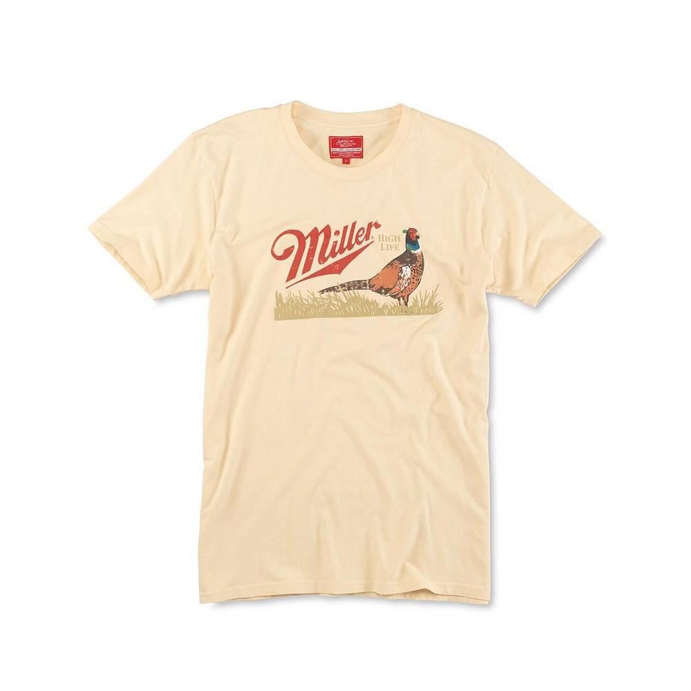 American Needle Men's and Women's Cream Miller Logo T-Shirt