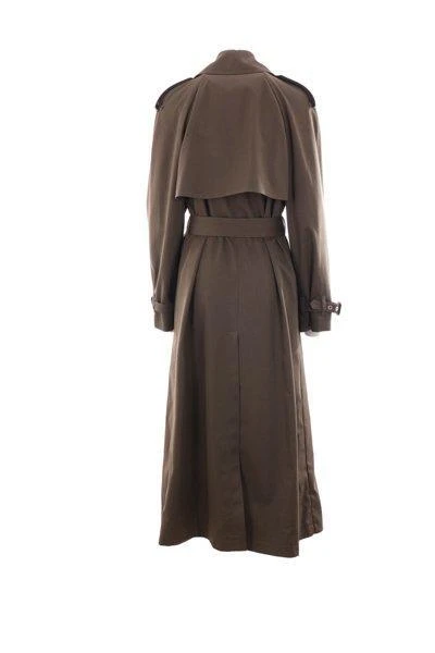 Alexander McQueen Belted Long Trench Coat 2