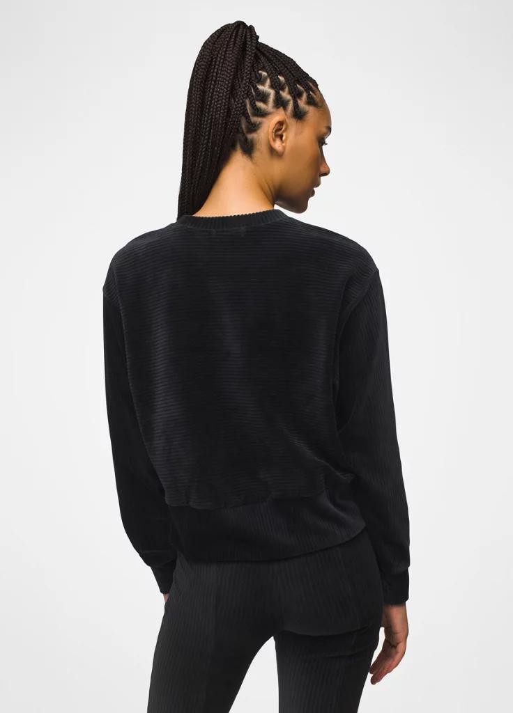 Prana Womens prAna Escambia Pull Over - Black