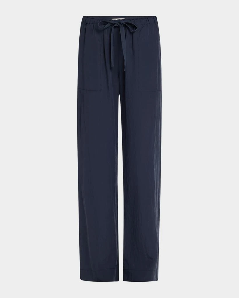 Vince Mid-Rise Wide-Leg Utility Drawstring Pants 1