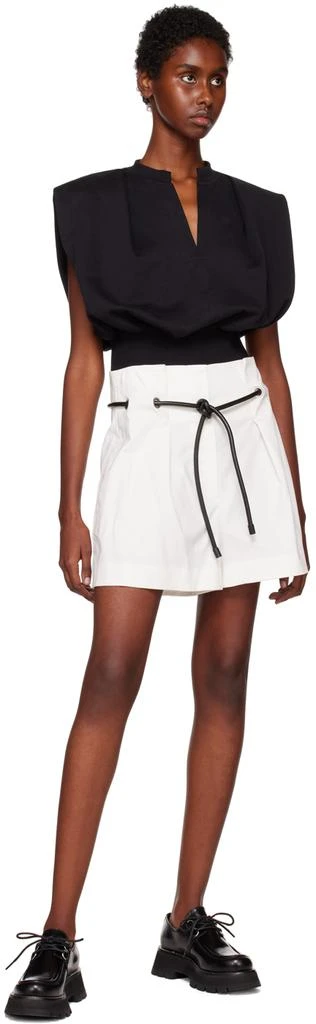 3.1 Phillip Lim White Origami Shorts 4
