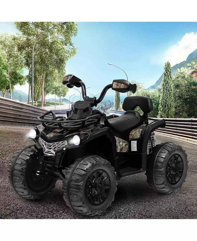 Mecale 12V Kids Ride On ATV 4 Wheeler with MP3 and Headlights 2