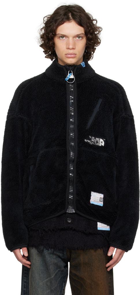 Maison MIHARA YASUHIRO Black Zip Jacket