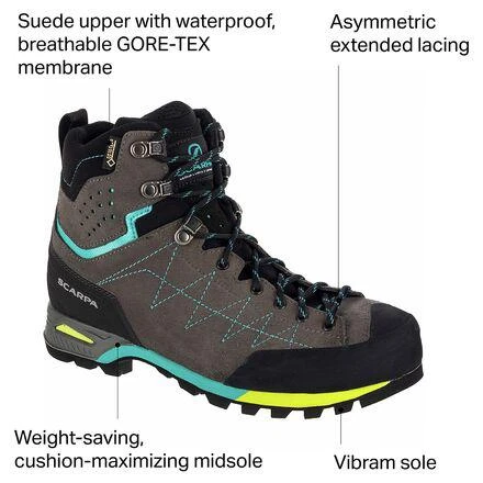 Scarpa Zodiac Plus GTX Backpacking Boot - Women's 6
