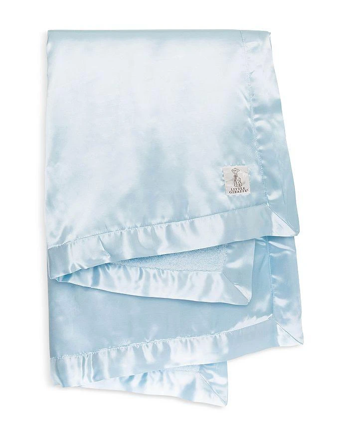 Little Giraffe Chenille Satin Baby Blanket - Ages 0+ 1