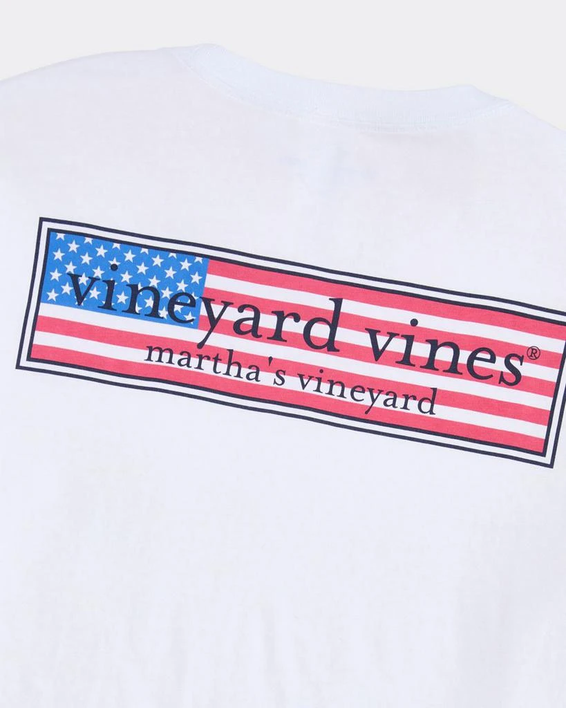 Vineyard Vines USA Logo Box Long Sleeve Tee 3