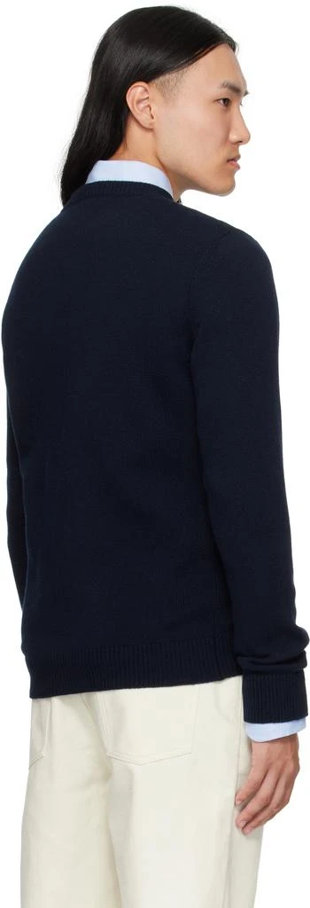 Valentino Navy Wool 
Chez Valentino
 Sweater 3