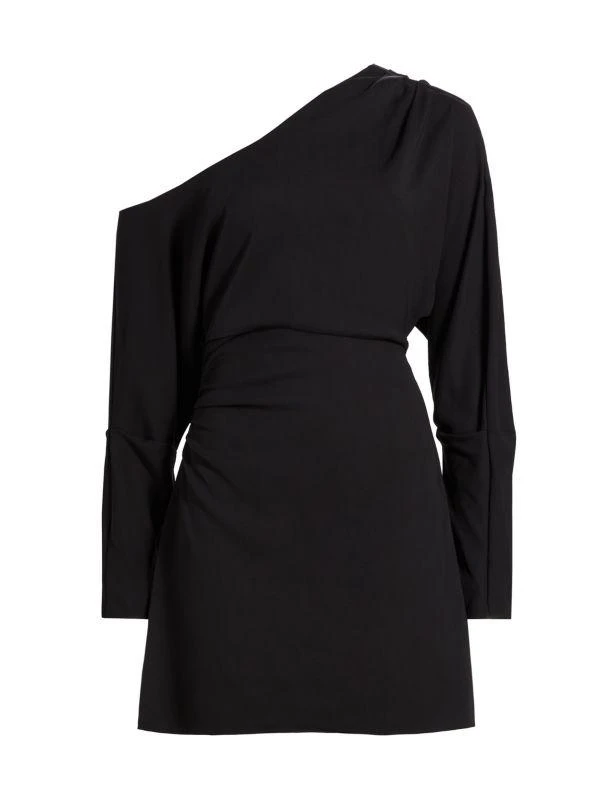 Tanya Taylor Georgie One-Shoulder Minidress 6