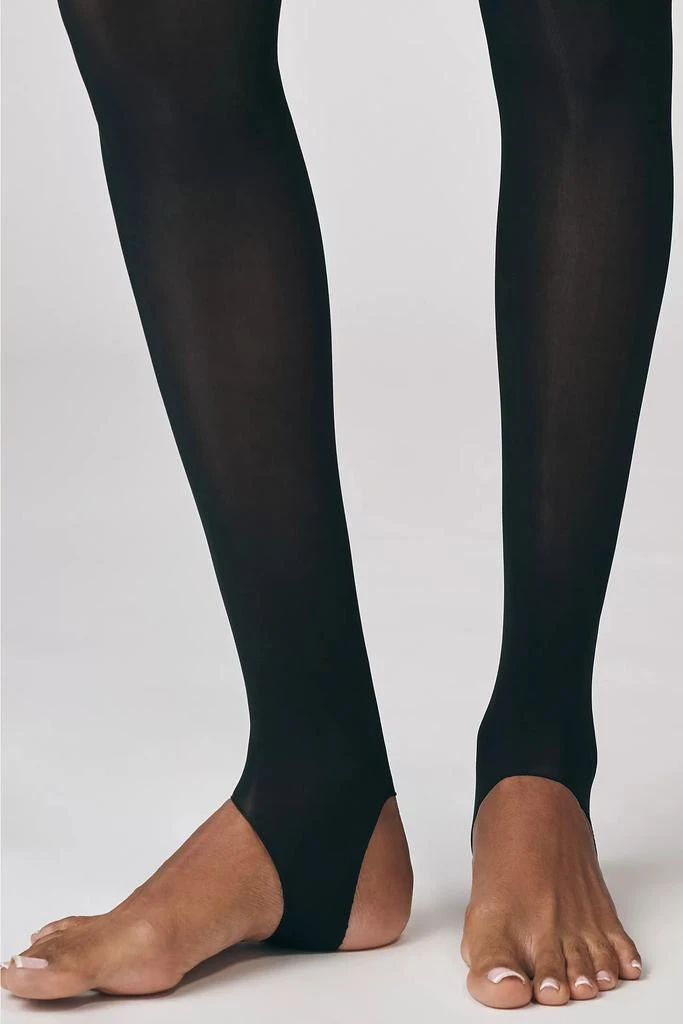 LECHERY® LECHERY® Lustrous Silky Shiny 40 Denier Stirrup Tights 3