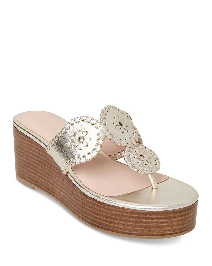 Jack Rogers Women's Kimberly Mid Wedge Platform Sandals 1