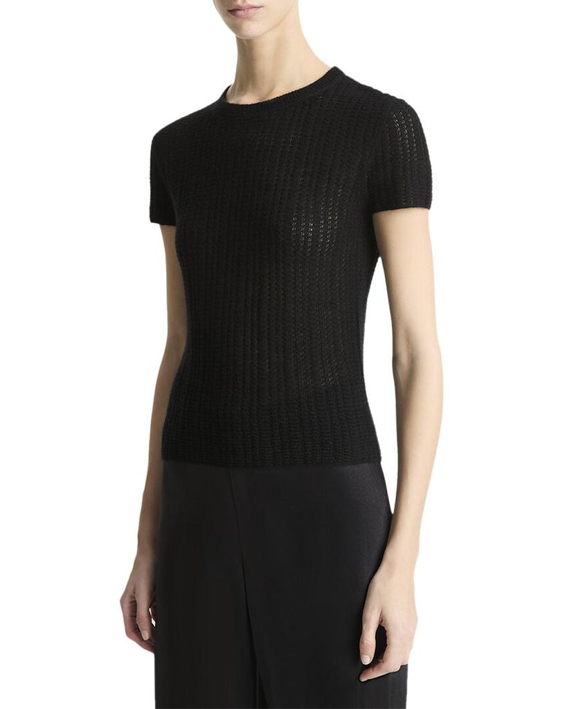 Vince Waffle Knit Cashmere & Silk-Blend Henley