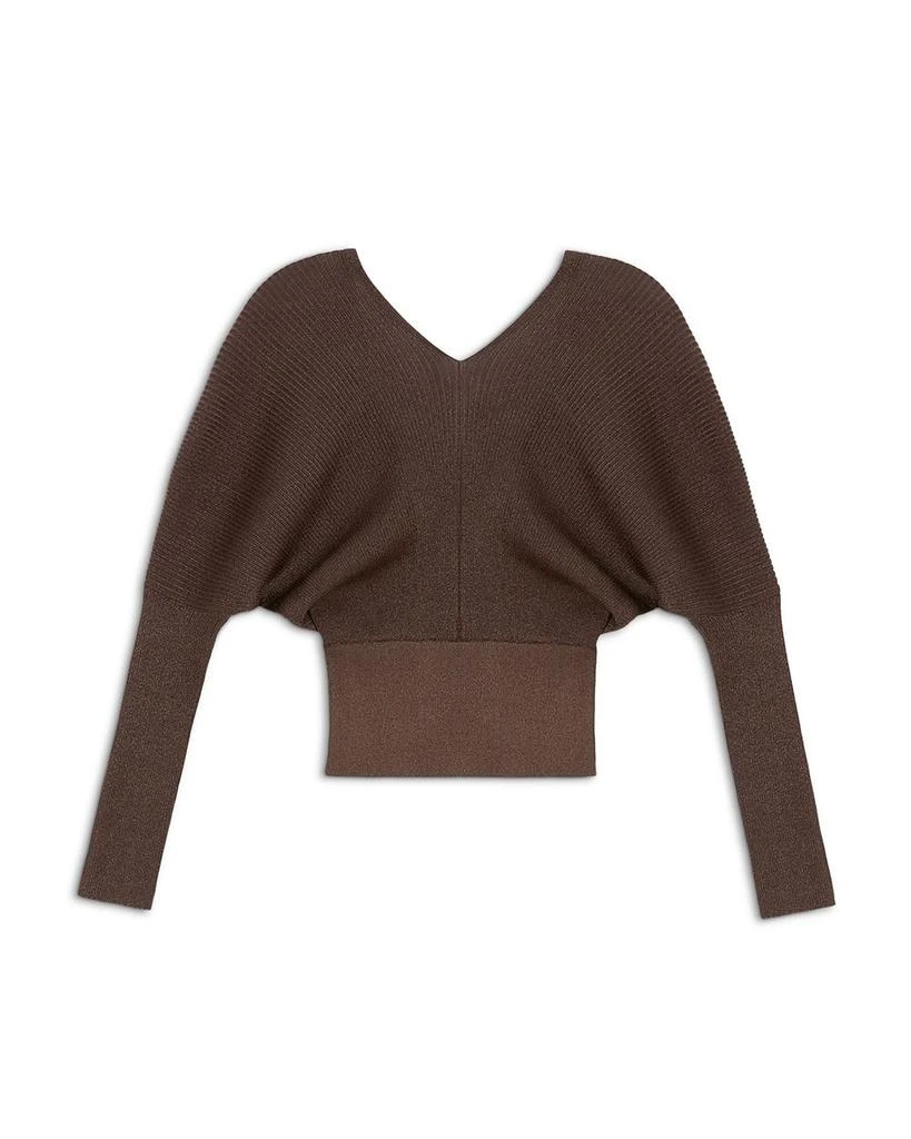 Lafayette 148 New York Ribbed Drop Shoulder Top 5