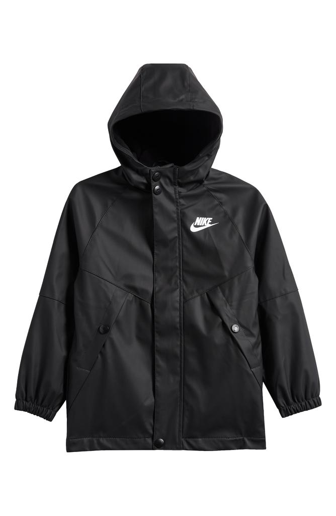 nike fleece lined rain jacket